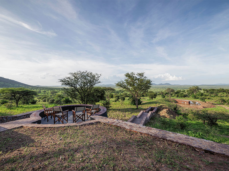 Serengeti Explorer by Elewana outside